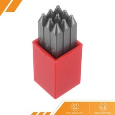 9pcs - Metal Number Stamp 1mm Steel for Jewelry Making Die