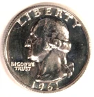 1961-P Washington Quarter - Proof - #2143CAQ
