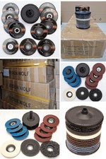 10x 11-Teiliges 125x22,23 mm Fächer- und Polierscheiben-Sets (1 Karton)