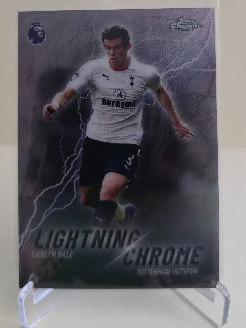 2025-26 TOPPS CHROME PREMIER LEAGUE GARETH BALE LIGHTNING CHROME #LC-22