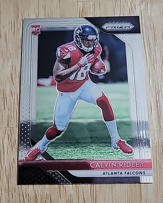 2018 Prizm CALVIN RIDLEY Rookie Card RC #209 Atlanta Falcons Titans