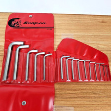 Snap-on Tools Usa C-154 Hex Allen Key Wrench Set Original Case Complete