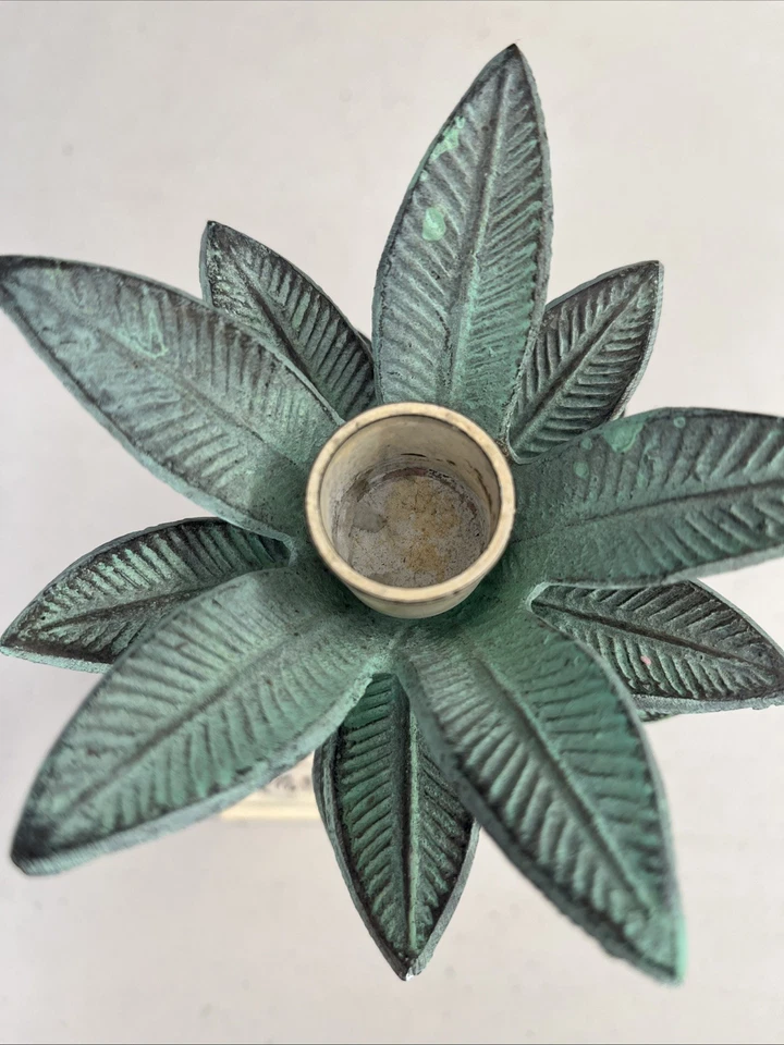 Candelabro Tommy Bahama Piña Decoración 7.5" Foto 3 de 4