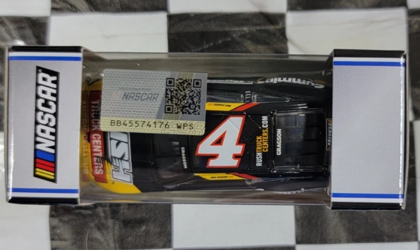 Noah Gragson #4 RUSH TRUCK CENTERS 2025 Mustang In Scala 1:64 C42565RTCNG - Immagine 3 di 4