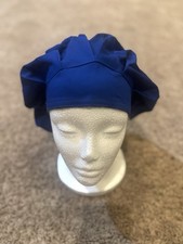 Vital Threads scrub hat Bouffant Style Violet Blue