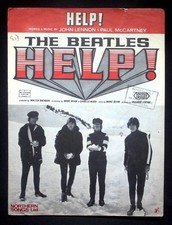 BEATLES Sheet Music HELP! Northern Songs Ltd &copy;1965