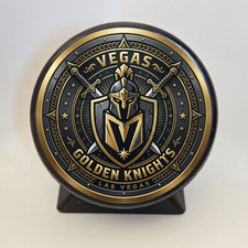 New 2026 Vegas Golden Knights Hockey Puck Wit...