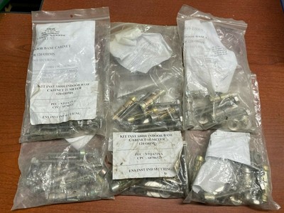 Lot of (6) Nortel NTQA72YA, S8000 Indoor Base Cabinet Anchoring Hardware Kit