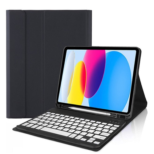 Keyboard Case Mouse For iPad 5/6/7/8/9/10/11th Gen Air 11 M3 2025 6/5/4th Pro 11 - Picture 4 of 64