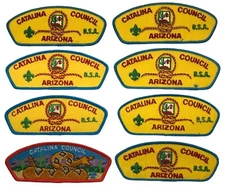 Catalina Council AZ Lot of 8 Mint CSP Patches (SA167)