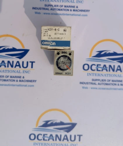 OMRON H3Y-4-C Solid-State Timer Plug-In Terminal 14-Pin 24VAC