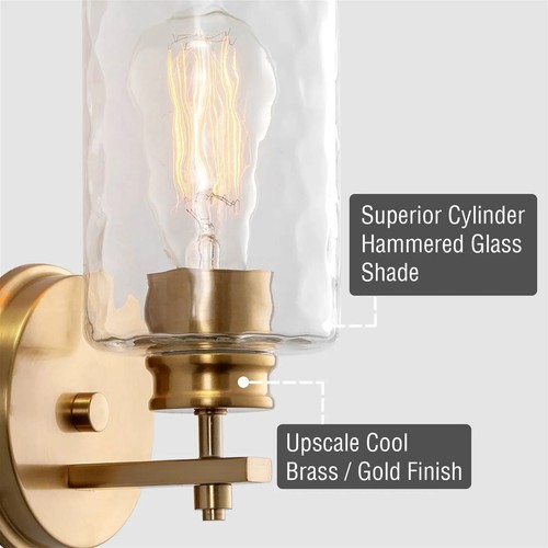 Kira Home Phoebe 8" Modern 1-Light Wall Sconce/Vanity Light CH/BN/OB - Picture 15 of 42