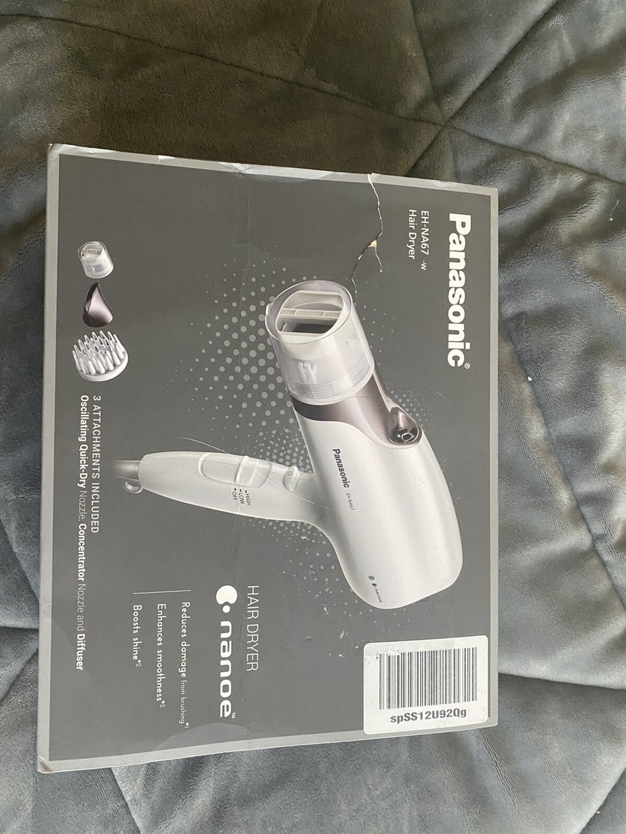 Panasonic Nanoe Salon Hair Dryer with Oscillating Nozzle Diffuser