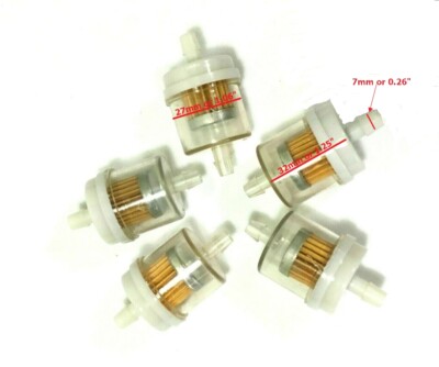 5x Gas Filter For Yamaha Big Bear, Raptor Grizzly, Rhino,Bruin  ATV & Dirt Bike