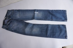 Levis 570 Straight Fit Women's Jeans Trousers Flare 29/34 W29 L34 Used Look  | eBay