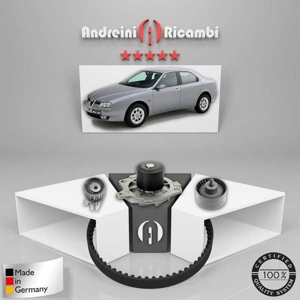 Set Vertrieb + Wasserpumpe Alfa Romeo 156 1.9 JTD 77KW 105CV 2000->-image