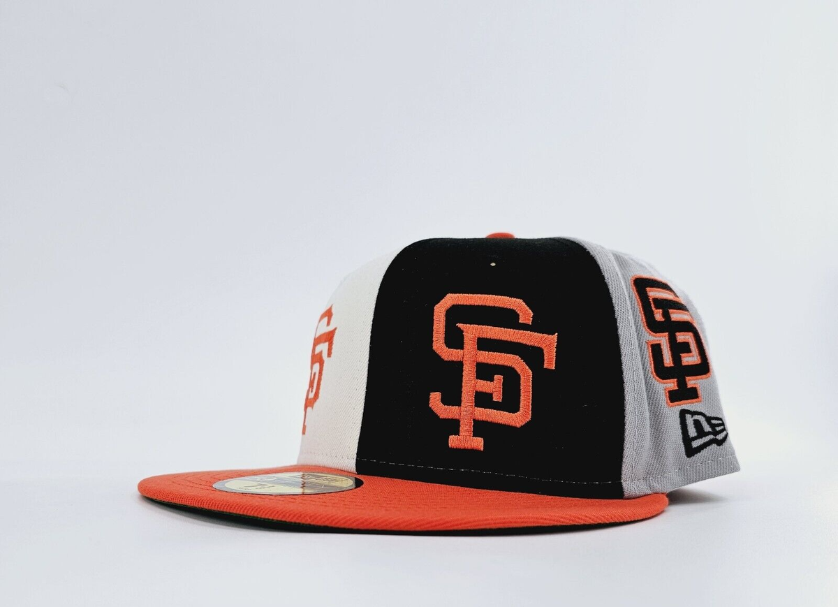 New Era SF Giants Logo Pinwheel 59FIFTY MLB Fitted Cap Hat 7 1/8