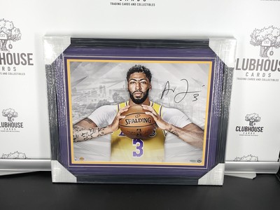 anthony davis autographed jersey
