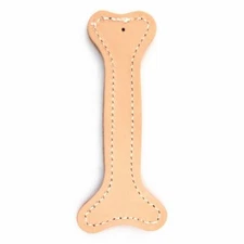 Auburn Leathercrafters Interactive Natural Leather Dog Toy - 4 Different Designs