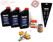 YAMAHA OEM 1991-2004 YFM250 Bear Tracker 250 ATV OEM Oil Change & Tune Up Kit