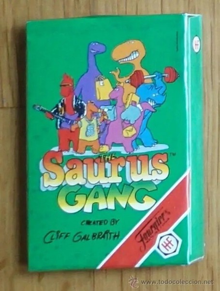 Baraja infantil The Saurus Gang; Fournier - Nueva y precintada