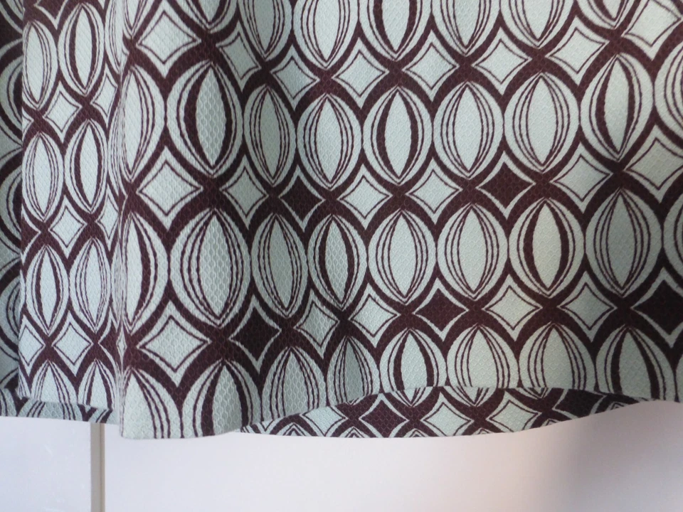 Skunkfunk Hosenrock Erleaga Gr. 4 / 40 Taschen weit Braun Türkis Struktur Neu - Bild 4 von 4