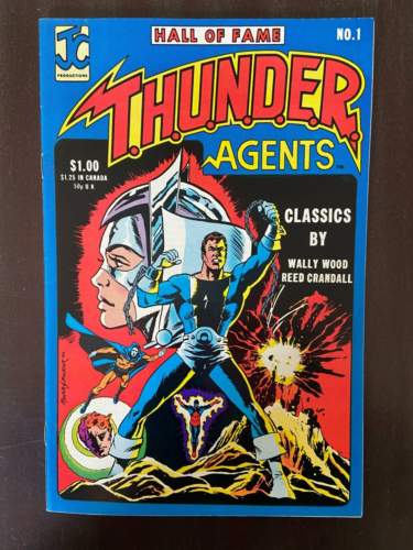 JC Comics - Hall of Fame Thunder Agents - Reed Crandall Wally Wood Gil Kane Art - Picture 1 of 12