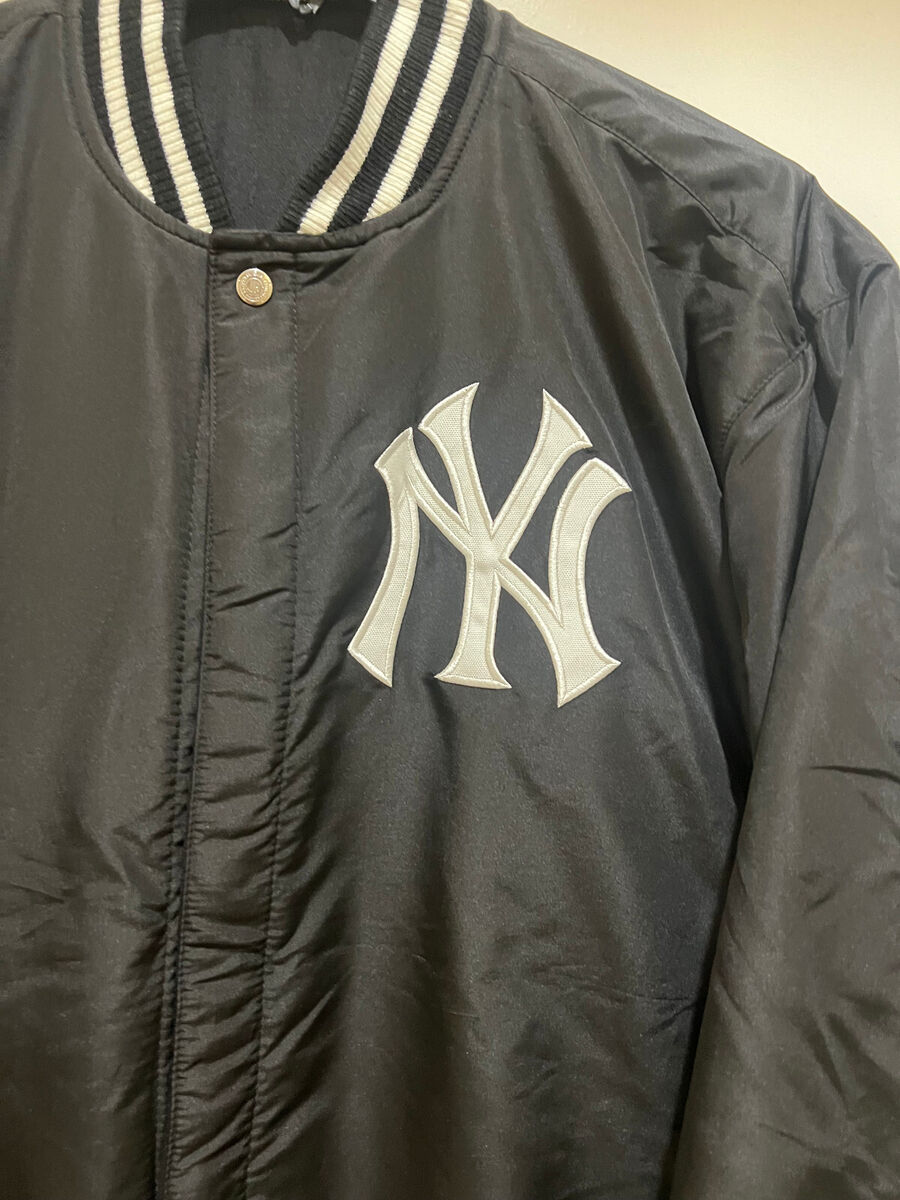 New York YANKEES Wool Black Color Reversible Jacket by JH New York YANKEES Wool Black Color Reversible Jacket by JH