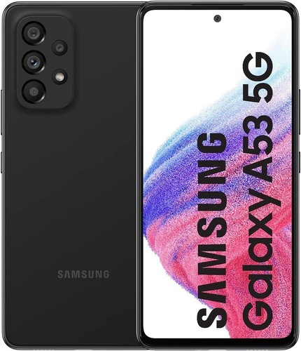 Samsung Galaxy A53 5G 128GB 6GB RAM Awesome Black (Unlocked) Smartphone