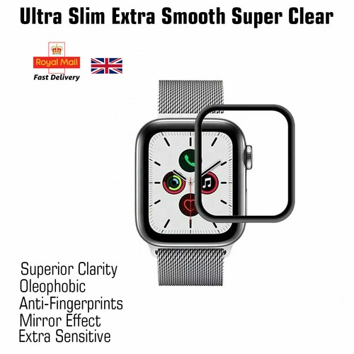 For Apple Watch Series 6 5 4 3 2 1 38 40 42 44 mm Screen Protector Temper Glass - Picture 9 of 12