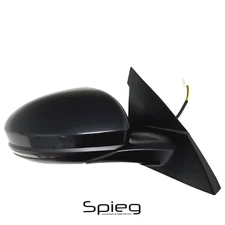 Side Mirror for 2019-2024 NISSAN ALTIMA S SR w/ Turn Signal BLACK Passenger Side