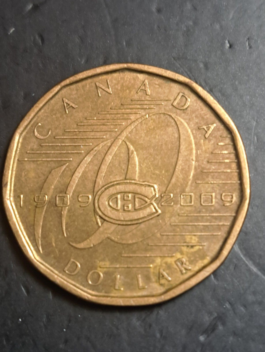 2009 CANADA 1 DOLLAR MONTREAL CANADIENS Combined Ship PB463 | eBay