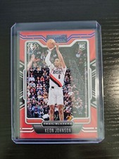 2021-22 Panini Chronicles Playbook Blue /99 Keon Johnson #289 Rookie RC