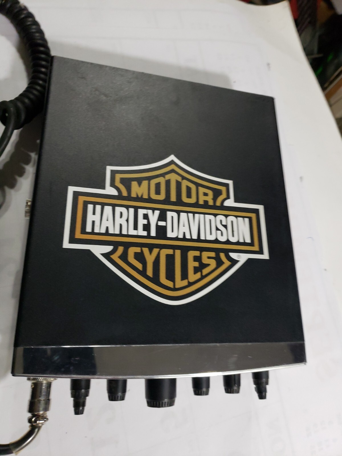 COBRA 29LXHDLE,40 ch. CB radio HarleyDavidson Model W Mic And Mount Untested eBay