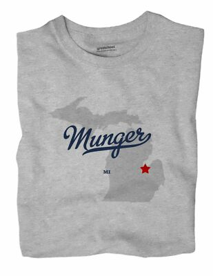 #ad Munger Michigan MI T Shirt MAP $18.99