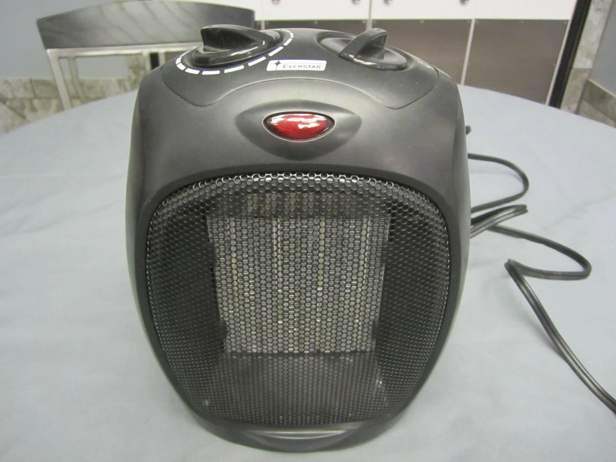 EVERSTAR 1500 WATT CERAMIC HEATER u0026amp; FAN MODEL HPV-25 | eBay