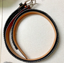 Men's Belt Lot 1 Black 1 Brown 38-40"