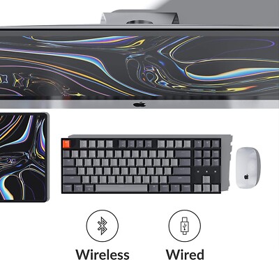 NEW Keychron K8 Wireless Bluetooth/USB Wired Mechanical Keyboard