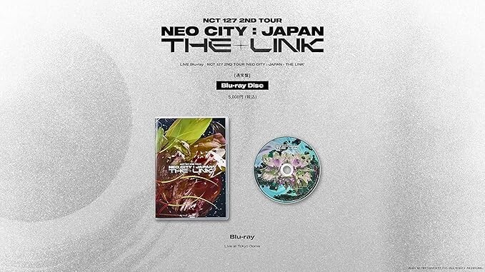 NCT 127 2ND TOUR 'NEO CITY : JAPAN - THE LINK' Normal Edition Blu