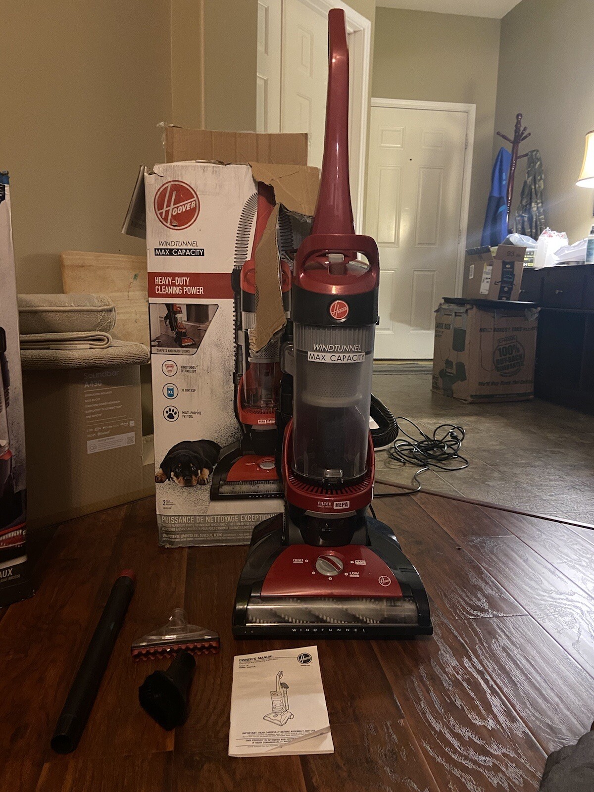 Hoover Windtunnel Max Capacity Upright 