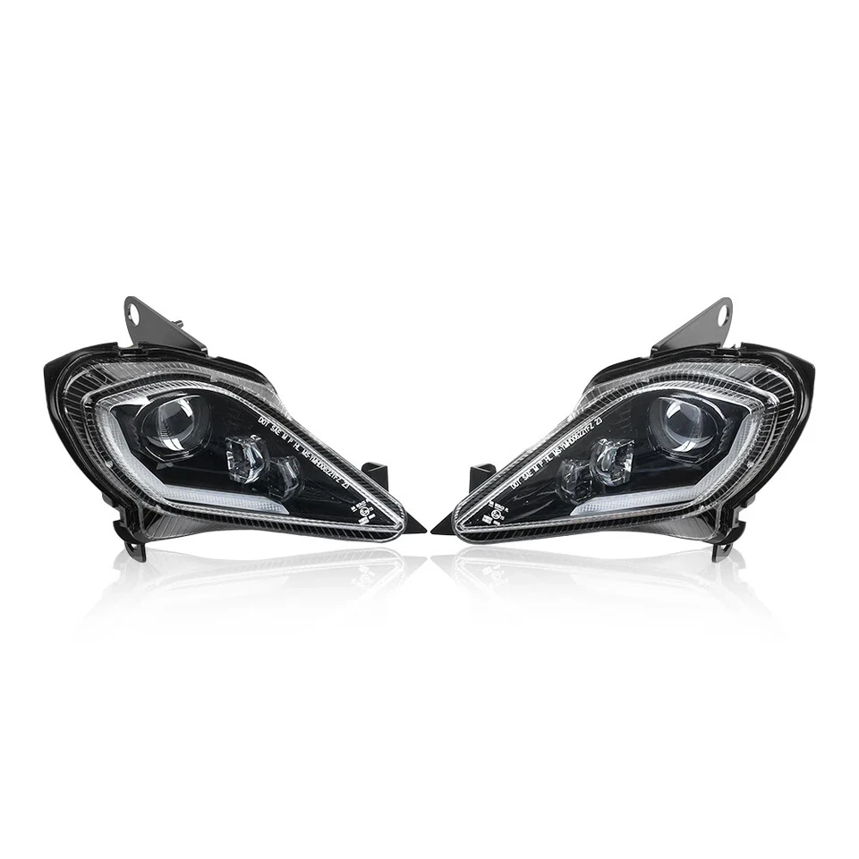 Faro LED ATV para Yamaha Raptor 700R 700 YFZ450R Etc DRL luces intermitentes Foto 2 de 4
