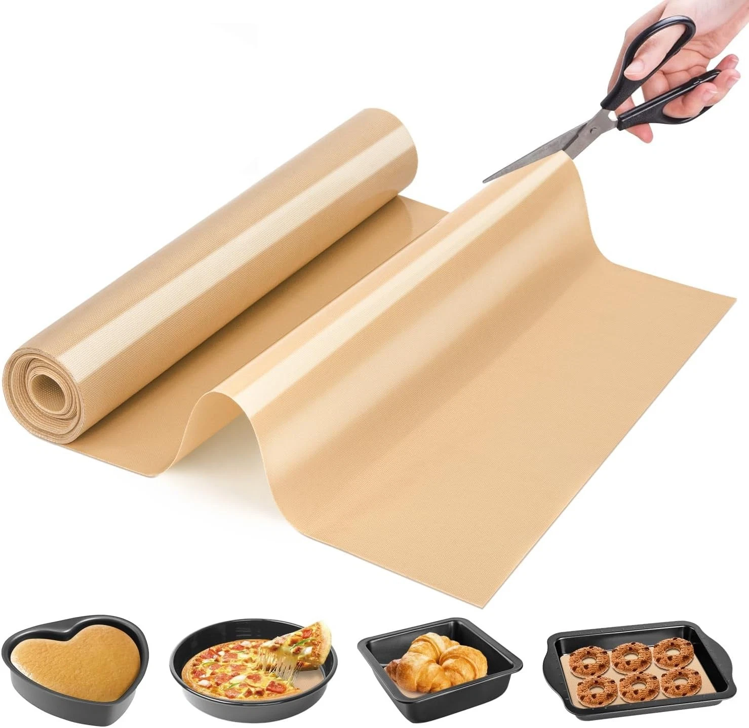Silicone Baking Mat Roll Best German Silicone Heat Resistant Baking Macaron