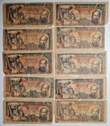North Vietnam 500 Dong 1949, Lot of 10