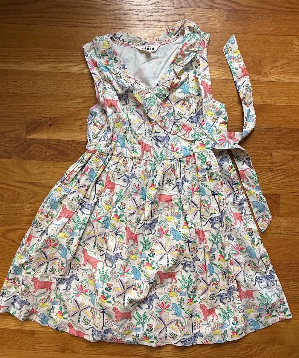 mini boden dress ebay Mini Boden Girls 9-10 Fushia Embroidered Tulle Dress