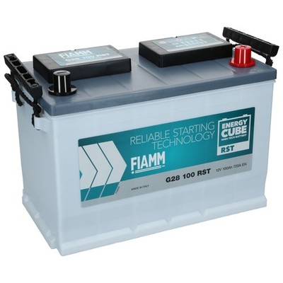 Staplerbatterie Fiamm RST 100Ah 720A G28 für Hubarbeitsbühnen