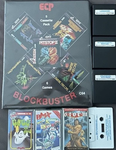 Commodore 64 Games Collection Impossible Mission And Many More!