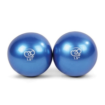 Pilates-Mad Soft Pilates Gewichte (2er Pack) / 1,5 kg blau