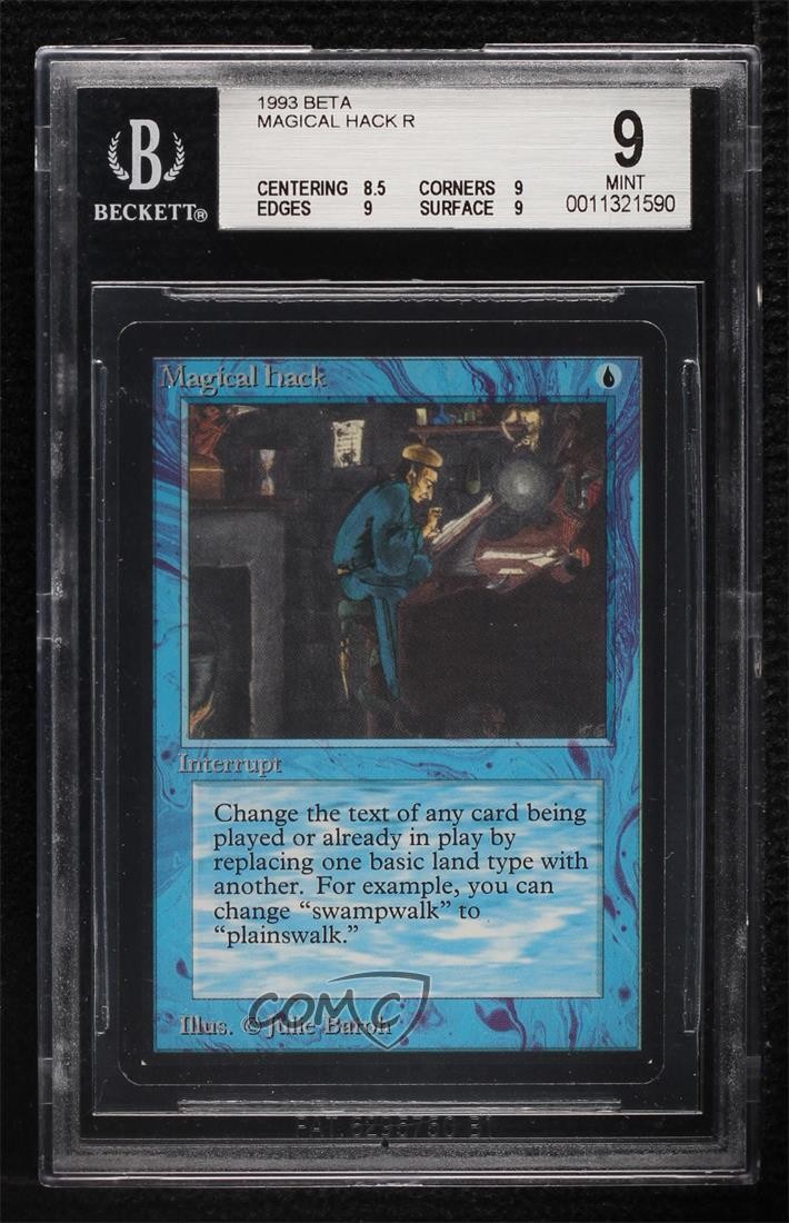 Magical Hack Magic: Limited Edition Beta BGS 9 MINT 1993