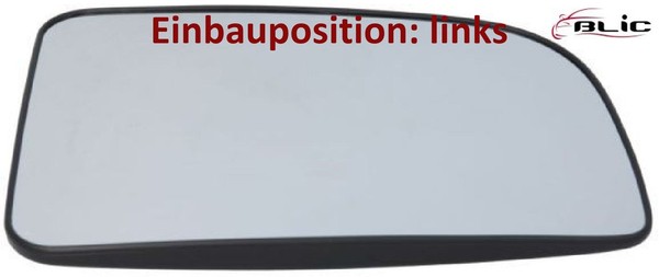 Blic 6102-02-2247351P Spiegelglas FüR AußEnspiegel Links FüR Mercedes-Benz-image