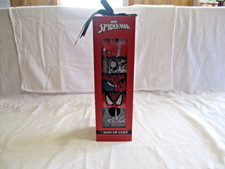 Marvel Spiderman 7 Days of Cozy Crew Socks Men's Shoe Size 6 to 12 Gift Boxed